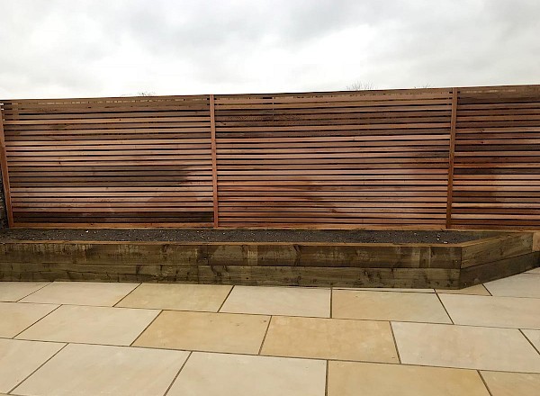 Cedar Slatted Fencing bury st edmunds Cedar Slatted Fencing bury st edmunds