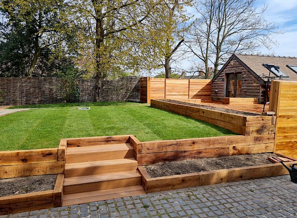 Raised Garden Bury st edmunds